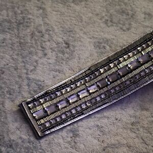 Anthropologie Jasper and Jeera Beaded Belt